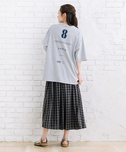 BLANC basque [Rogique]リバーシブルロゴプリントTシャツ