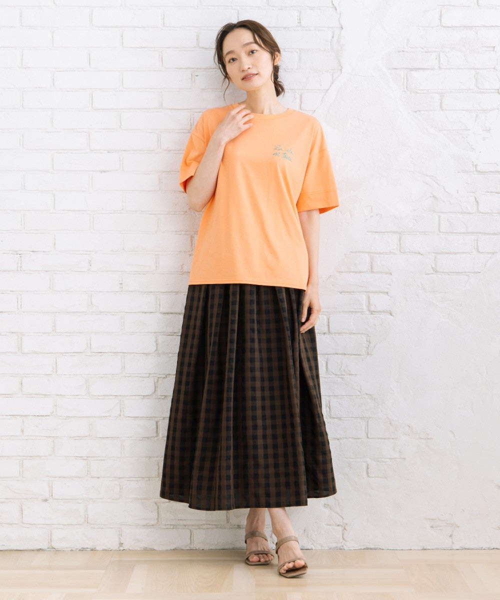 [Rogique]フレンチグリーティングロゴTシャツ【先行予約】