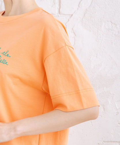 [Rogique]フレンチグリーティングロゴTシャツ【先行予約】