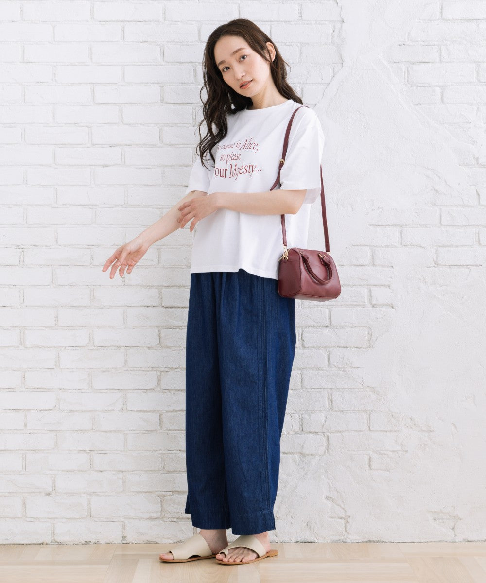 [Rogique]THE MACMILLAN Alice Alice introduction スペードトランプ刺繍Tシャツ