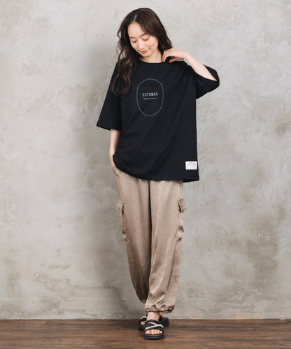 BLANC basque [Rogique]ニュアンスロゴプリントTシャツ【先行予約】