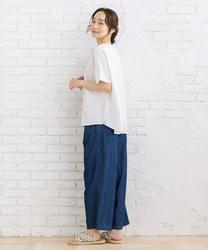 〈MADE IN JAPAN〉【LYCRA・COOLMAX・吸汗・速乾】シアサッカーカットソー