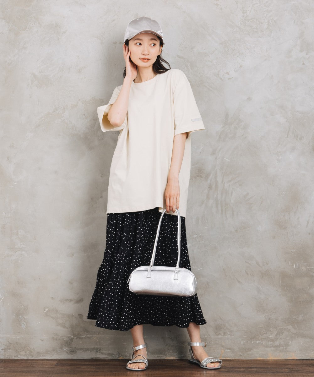 【Web限定】【吸汗速乾】【UVカット】 hummel バックロゴプリントコットンライクTシャツ【先行予約】