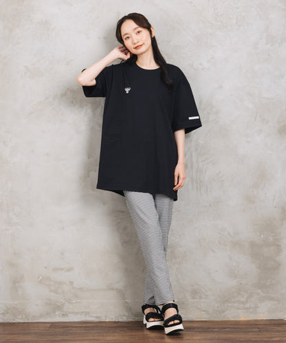【Web限定】 hummel バックロゴプリントコットンライクTシャツ【先行予約】