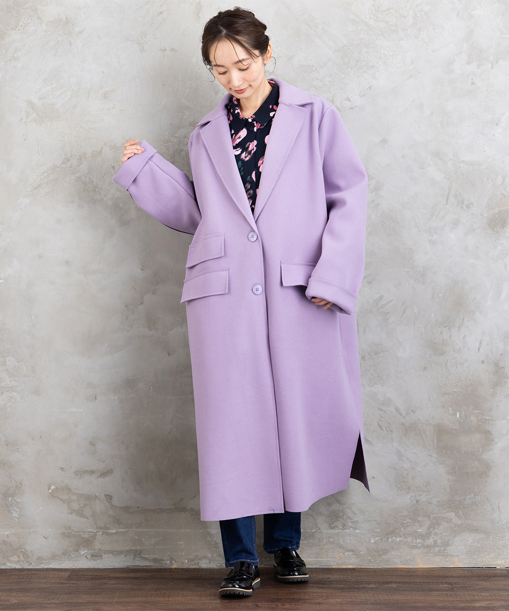 70-9280 SOPHIA CURVY [リミサロ]ダブルポケットチェスターコート