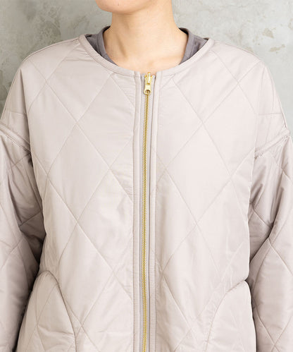 21号(6L～) ファー×キルティングリバーシブルコート