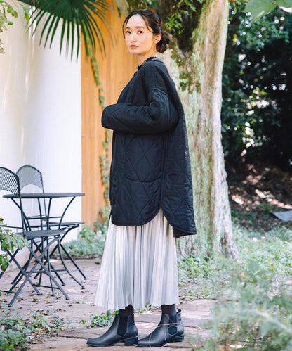 21号(6L～) ファー×キルティングリバーシブルコート