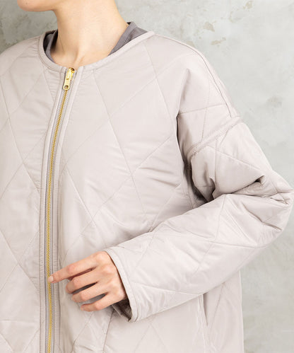 21号(6L～) ファー×キルティングリバーシブルコート