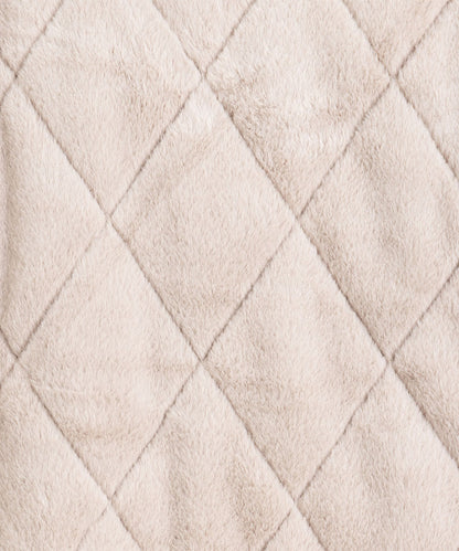 21号(6L～) ファー×キルティングリバーシブルコート