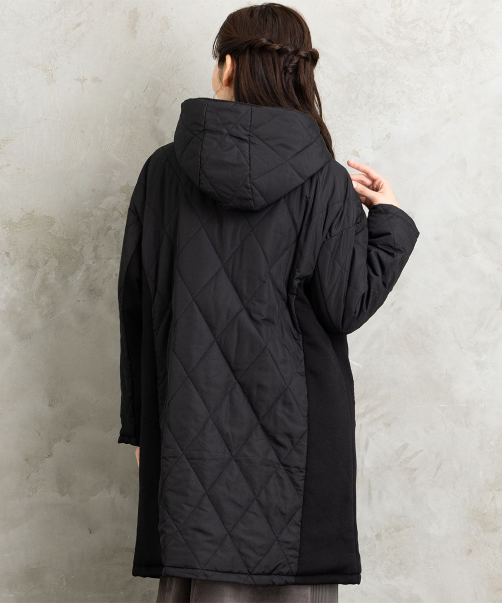 FONTLAB キルティングダッフルコート