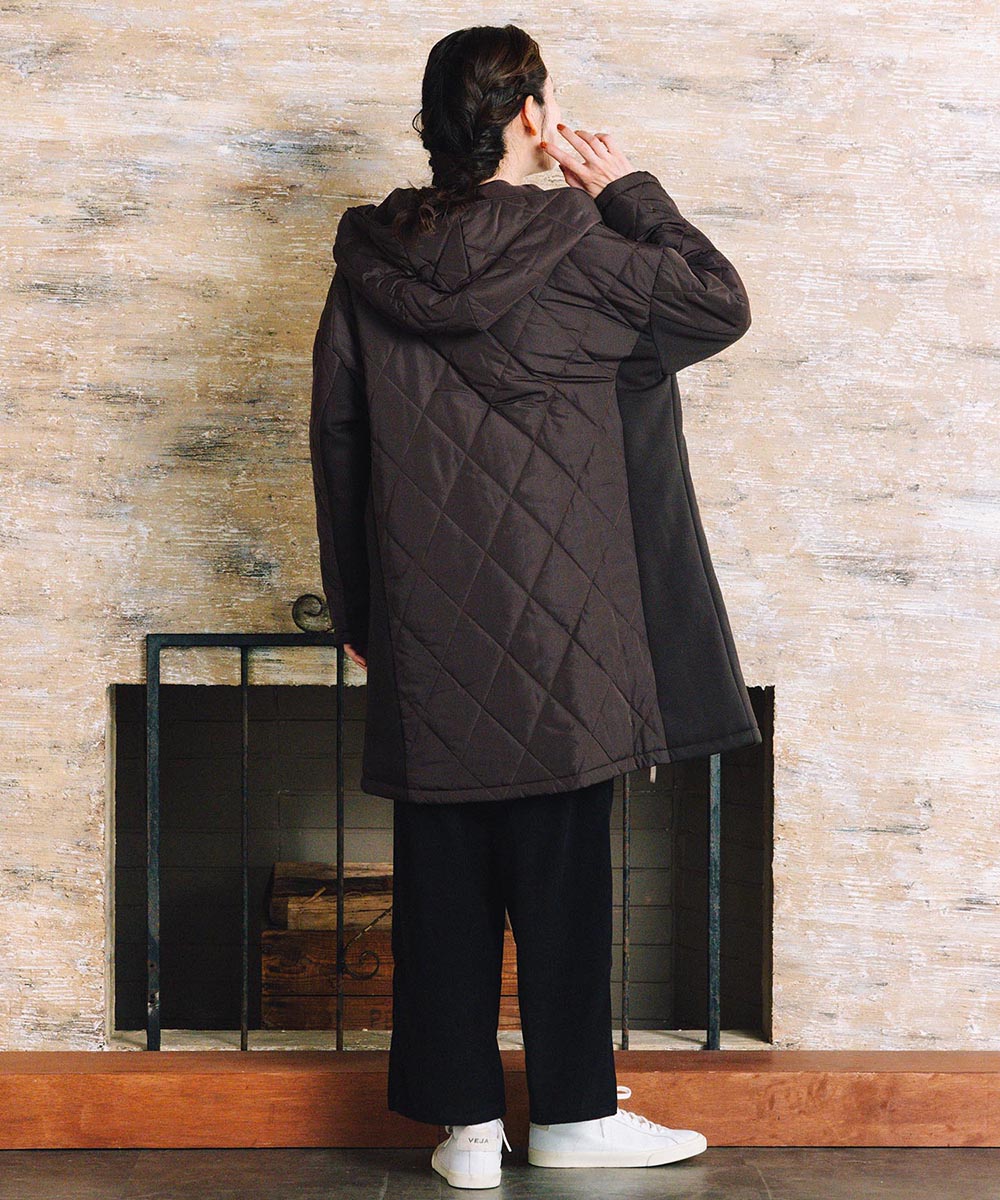 21号(6L～) FONTLAB キルティングダッフルコート