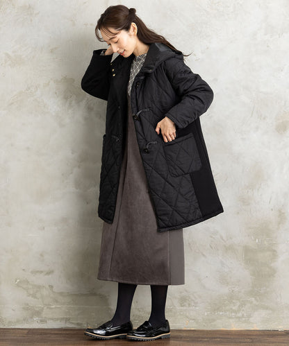 FONTLAB キルティングダッフルコート