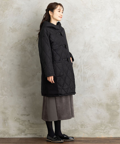 FONTLAB キルティングダッフルコート