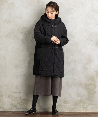 FONTLAB キルティングダッフルコート