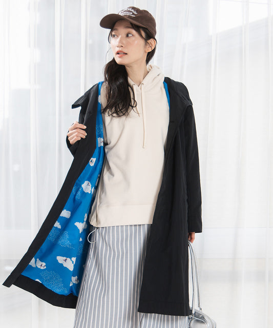 Bleu tango マチルダプリント２WAYコート【先行予約】