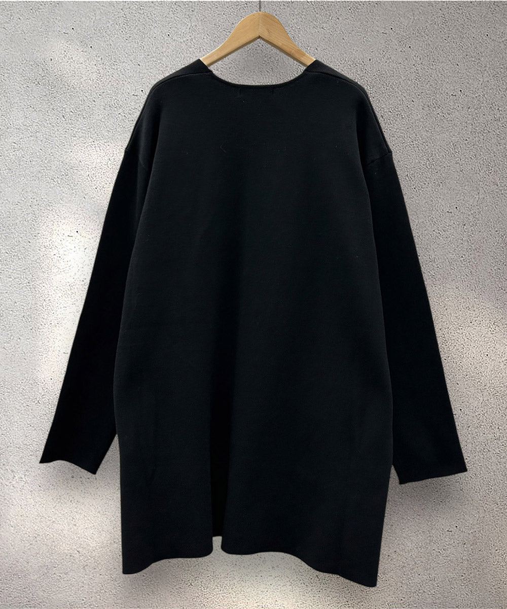 21号(6L～) FONTLAB Wフェイス配色コーディガン