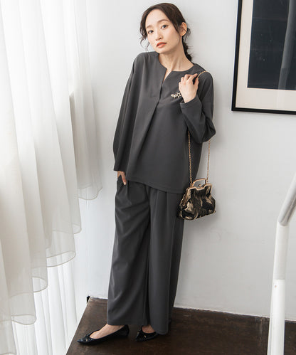 スタービジューブローチ