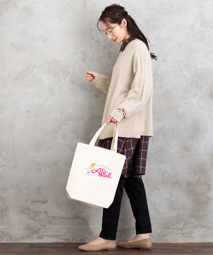 Aliceプリントトートバッグ