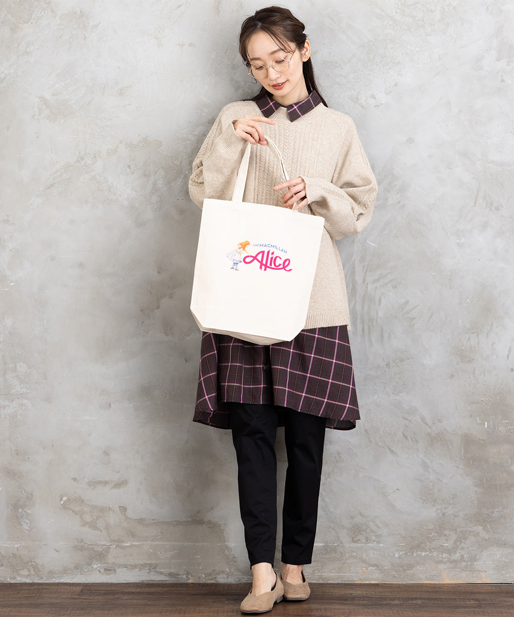 Aliceプリントトートバッグ