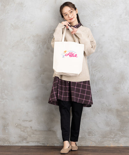 Aliceプリントトートバッグ
