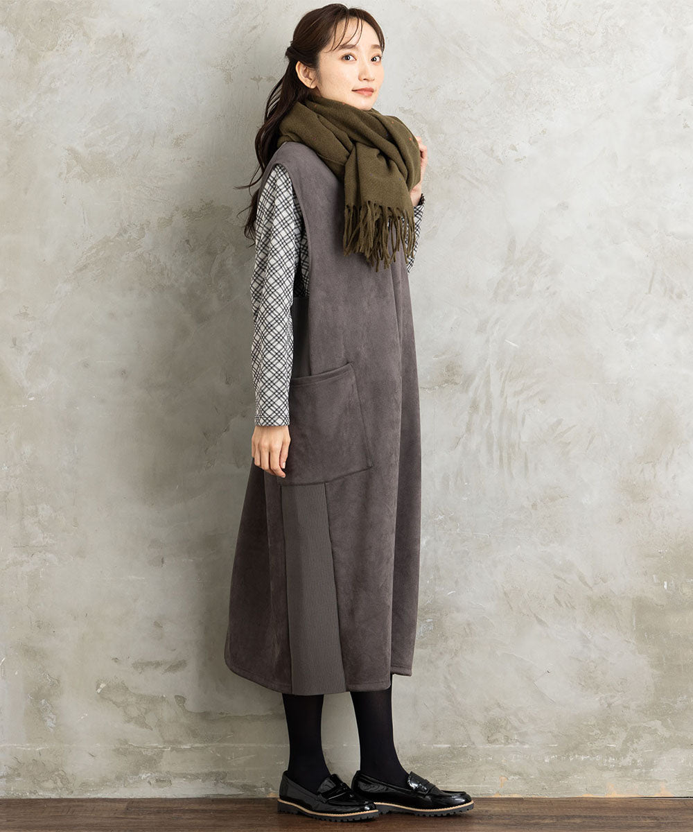 カラフルドット柄ストール