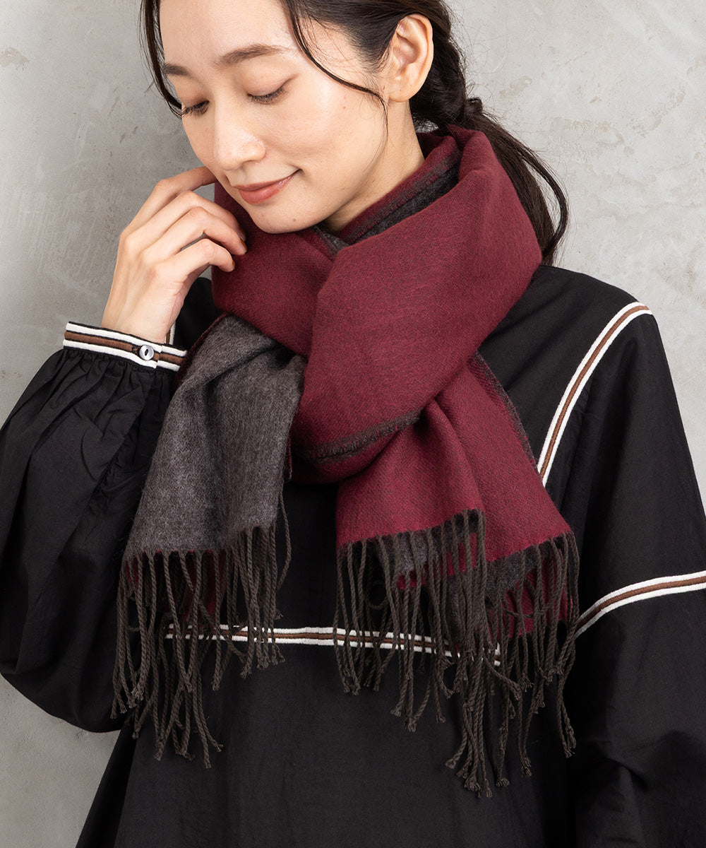 大きいサイズ レディース リバーシブル マフラー｜sabstreet my standard(サブストリートマイスタンダード)