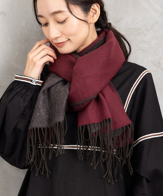 大きいサイズ レディース リバーシブル マフラー｜sabstreet my standard(サブストリートマイスタンダード)