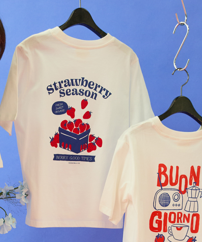 【mademoiselle YEYE】バックプリントTシャツ