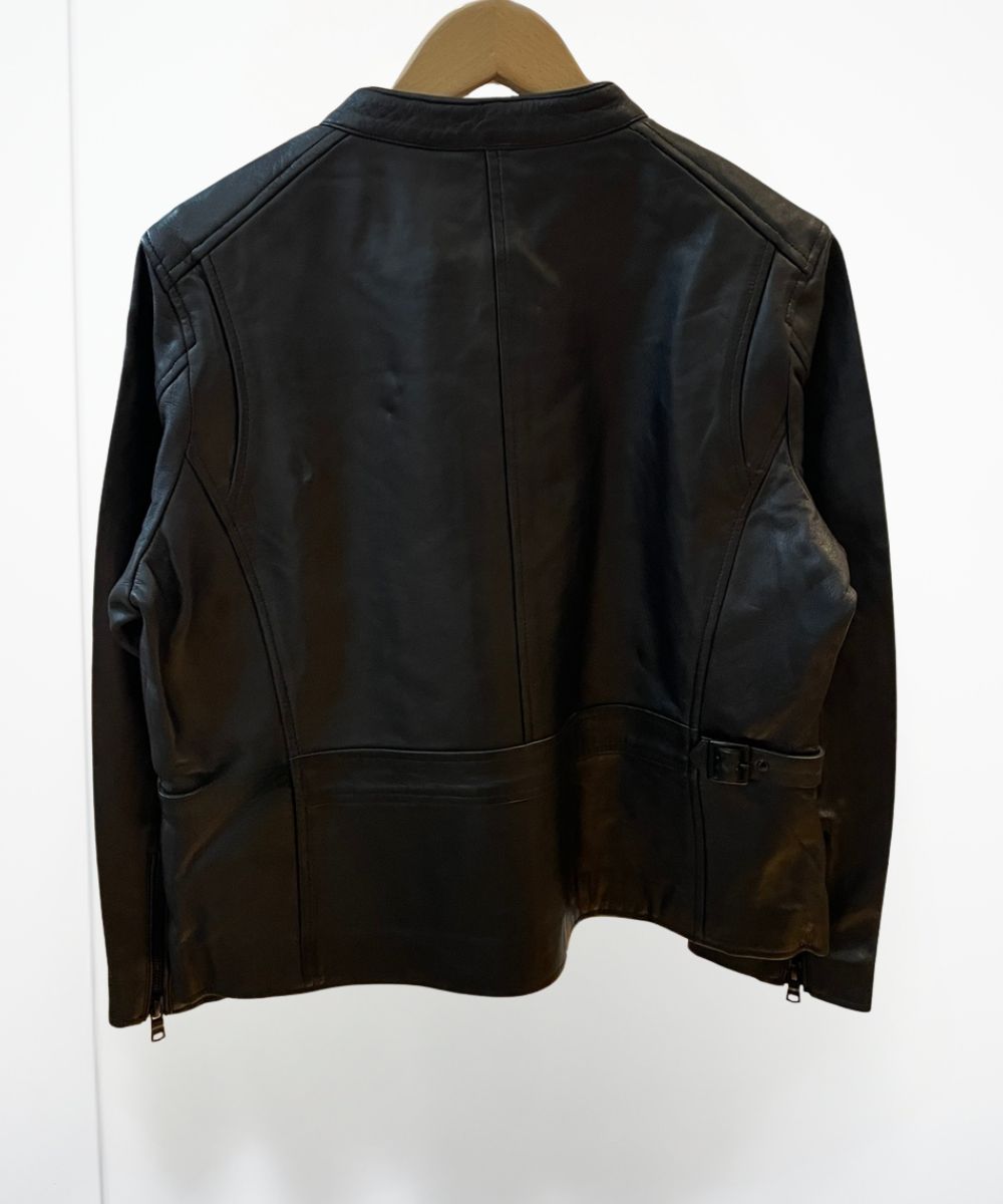 23-5370 London Denim [リミサロ]レザーブルゾン