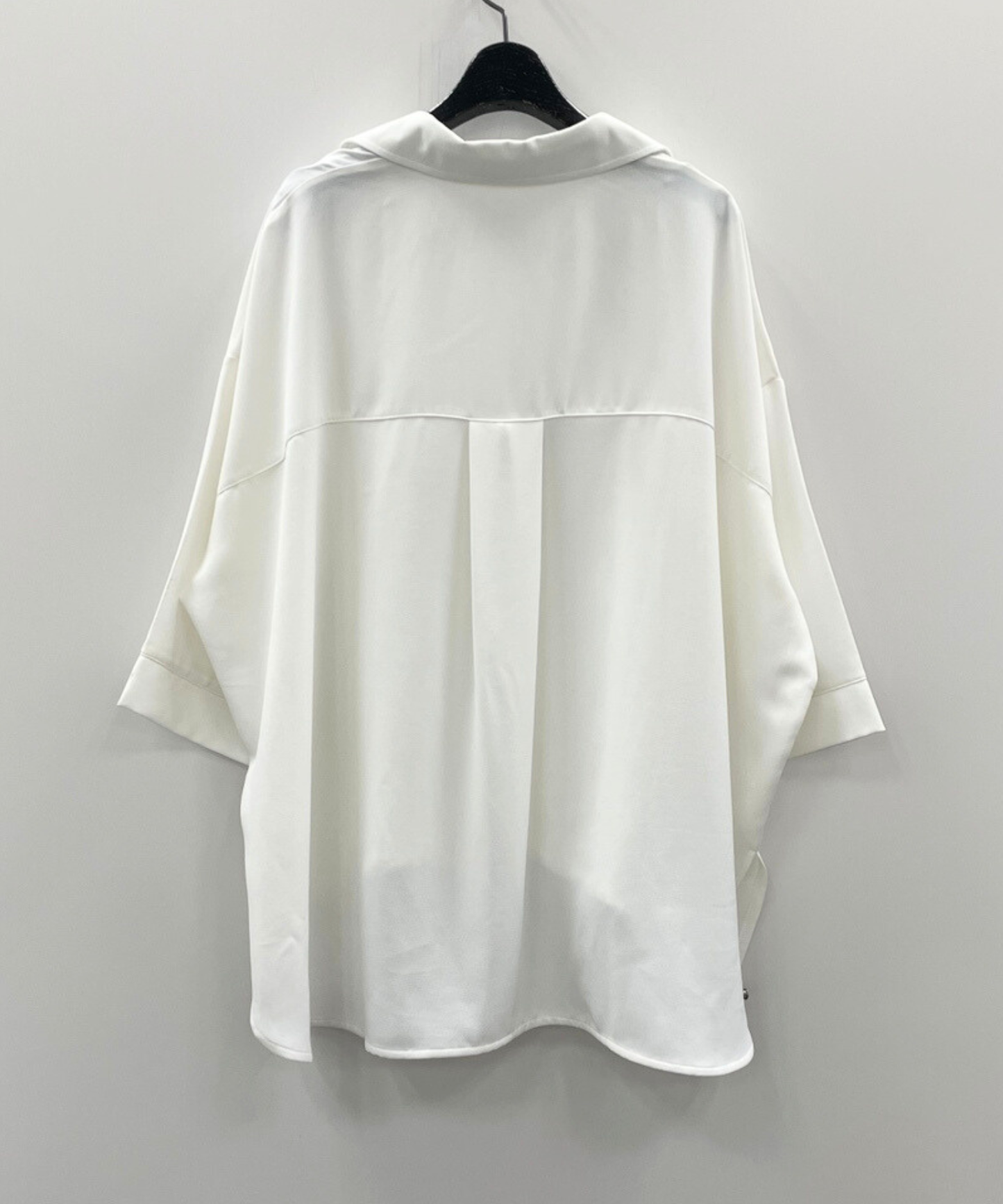 【FONT LAB】ライトジョーゼットドロストスキッパーカットソー