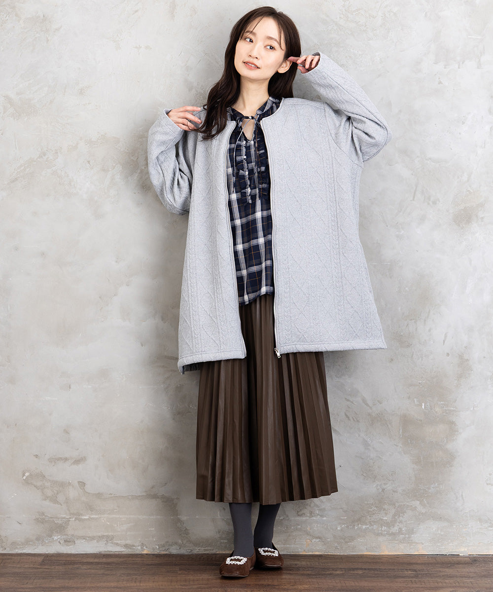 【sabstreet bis】【web限定】 アソートチェックフリルラインブラウス【先行予約】