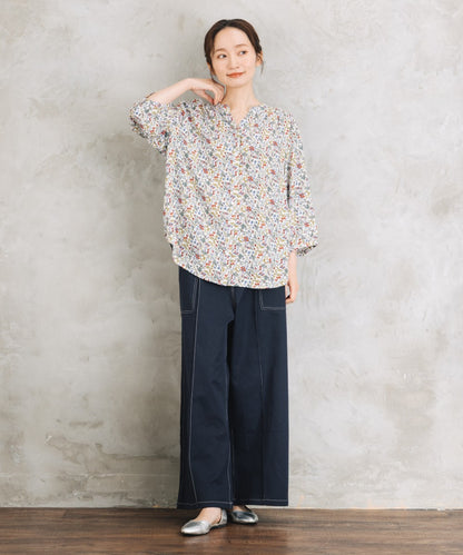 【sabstreet bis】【web限定】 アソートプリントブラウス