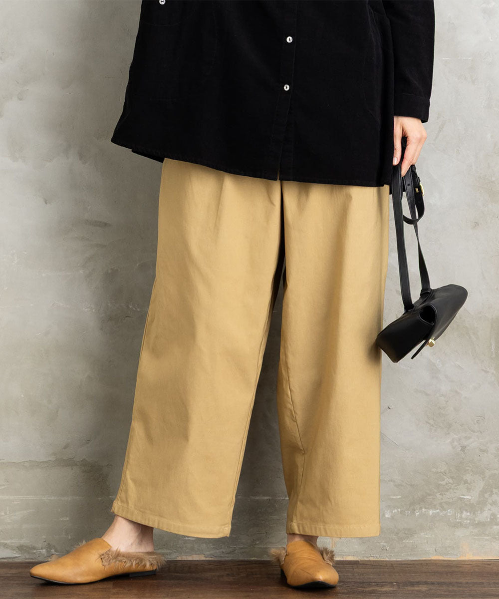 【sabstreet bis】【web限定】 【発熱保湿加工】イージーパンツ