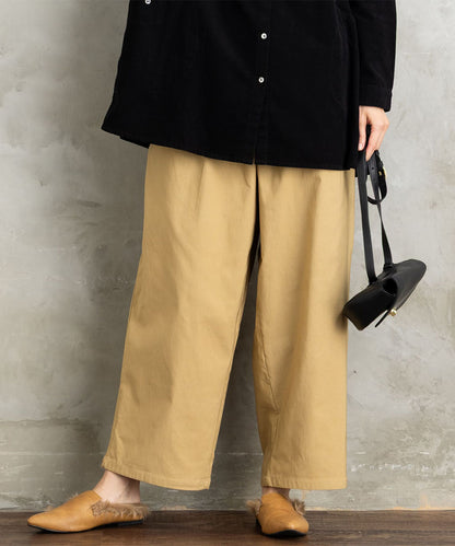 【sabstreet bis】【web限定】 【発熱保湿加工】イージーパンツ