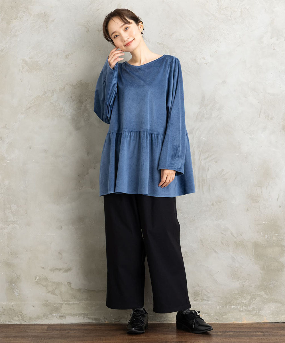 【sabstreet bis】【web限定】 【発熱保湿加工】イージーパンツ