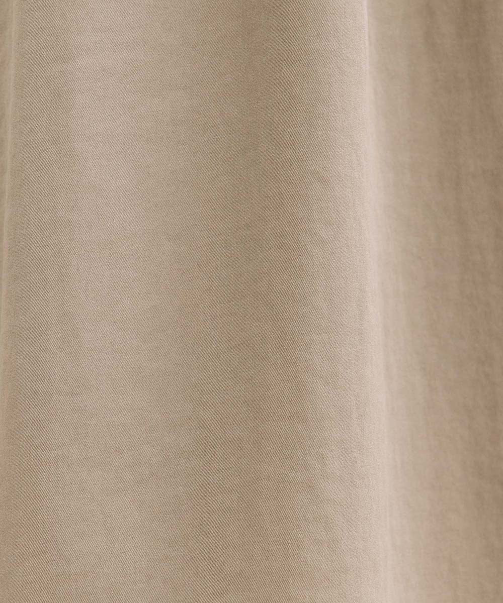 【sabstreet bis】【web限定】 ストレッチタックワイドパンツ