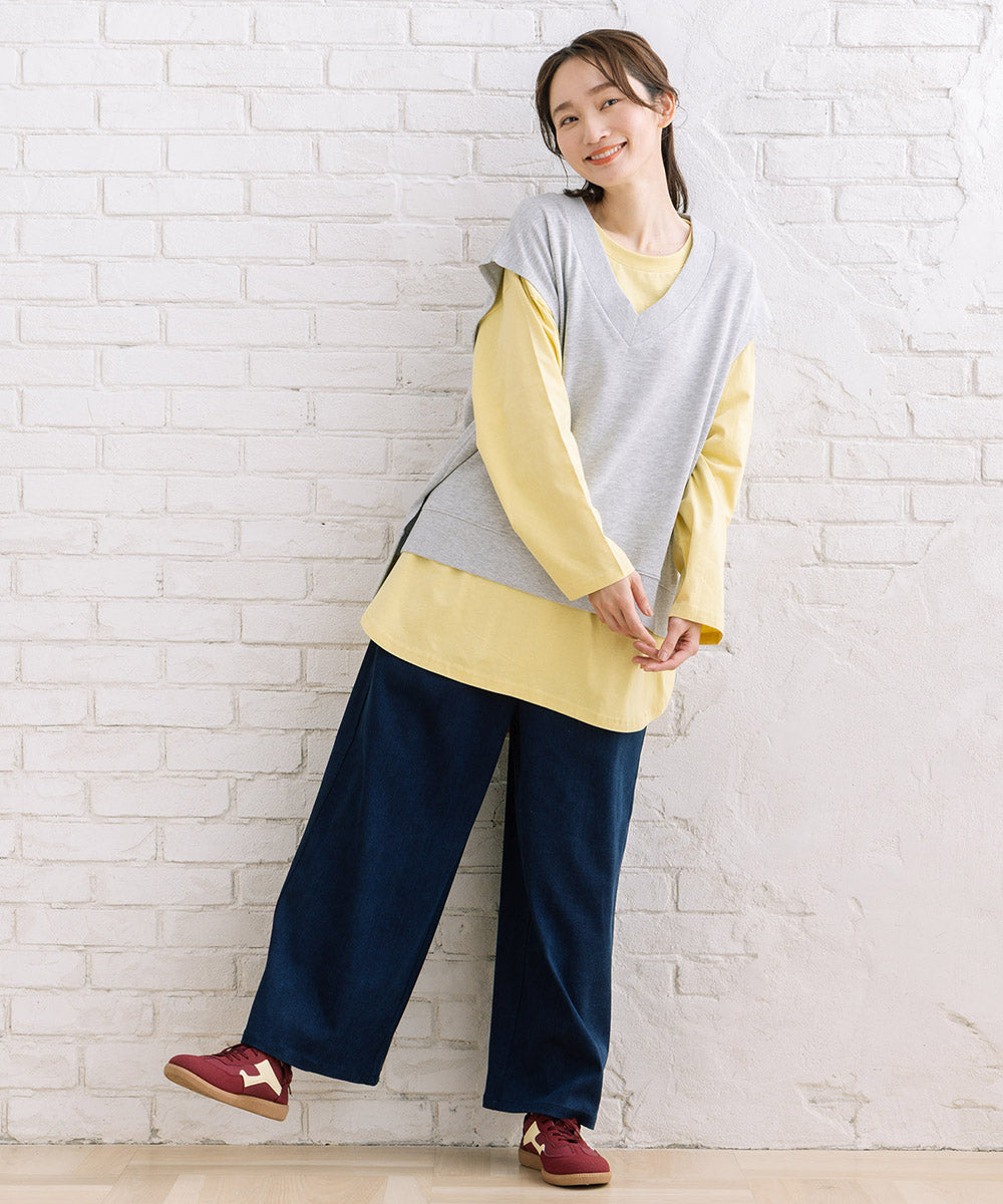 【sabstreet bis】【web限定】 ストレッチデニムパンツ