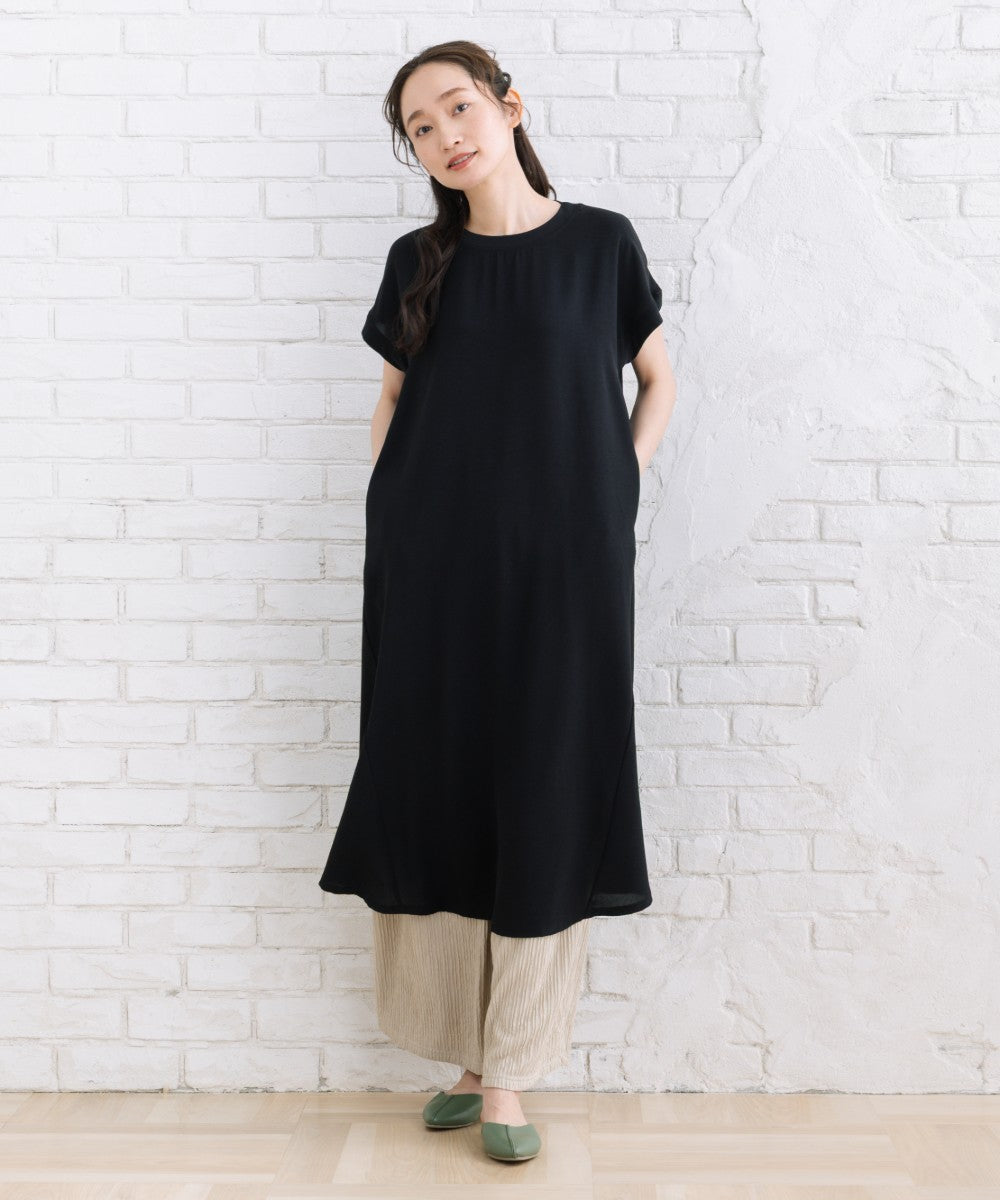 【sabstreet bis】【web限定】 ジャカードワイドパンツ