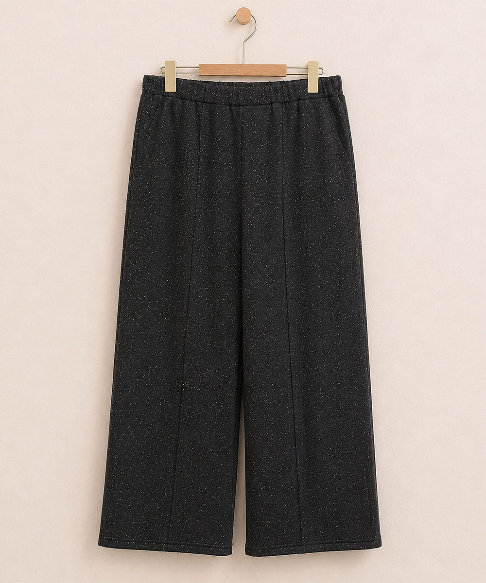 【sabstreet bis】【web限定】 ラメ裏毛スウェットパンツ