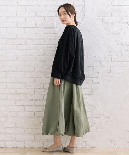 【sabstreet bis】【web限定】 ナイロンバルーンスカート