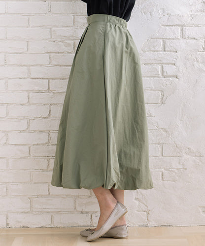 【sabstreet bis】【web限定】 ナイロンバルーンスカート