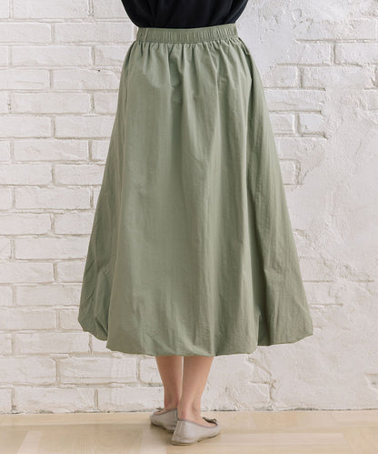 【sabstreet bis】【web限定】 ナイロンバルーンスカート