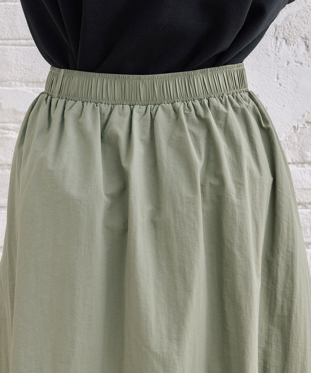 【sabstreet bis】【web限定】 ナイロンバルーンスカート