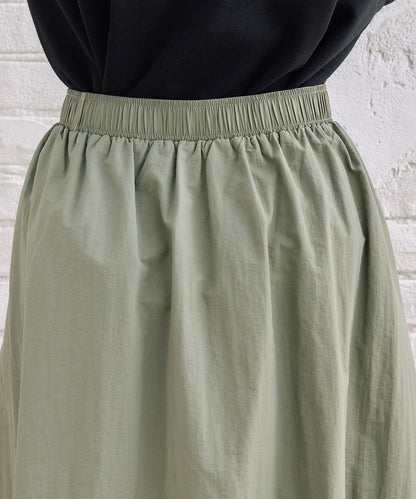 【sabstreet bis】【web限定】 ナイロンバルーンスカート