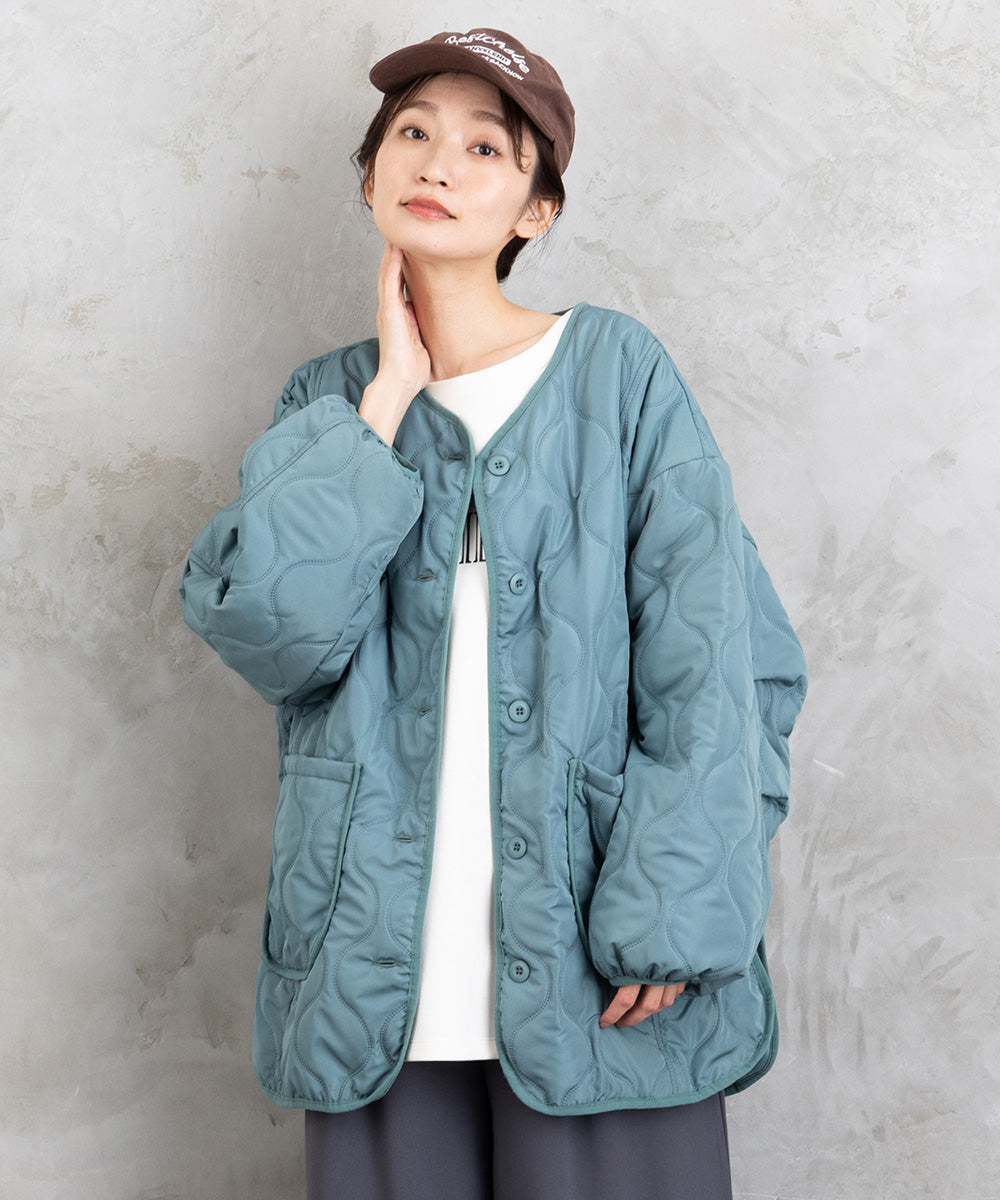 【sabstreet bis】【web限定】 中綿キルティングジャケット【先行予約】