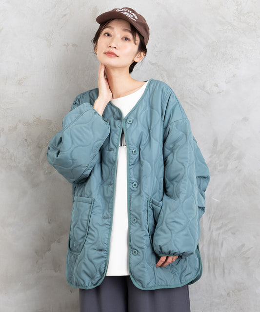 【sabstreet bis】【web限定】 中綿キルティングジャケット【先行予約】