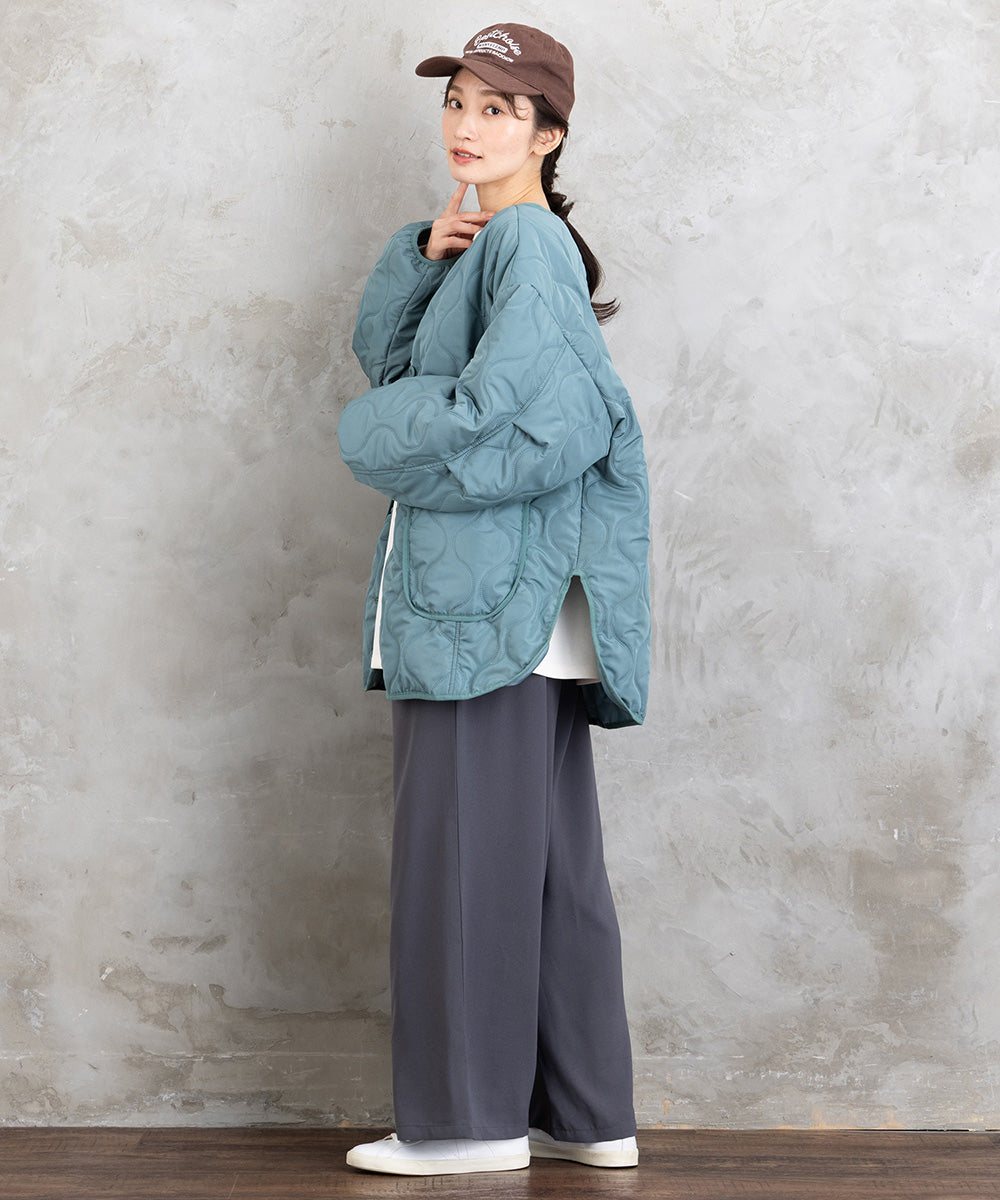 【sabstreet bis】【web限定】 中綿キルティングジャケット【先行予約】