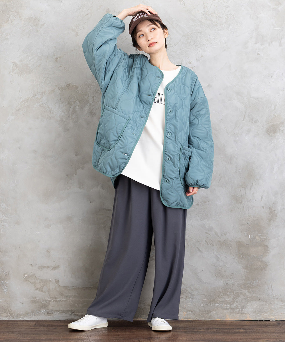 【sabstreet bis】【web限定】 中綿キルティングジャケット【先行予約】