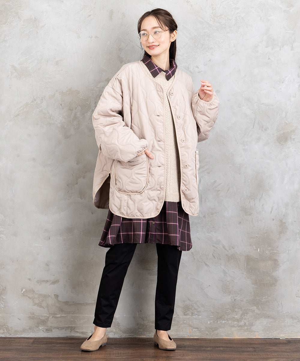 【sabstreet bis】【web限定】 中綿キルティングジャケット【先行予約】