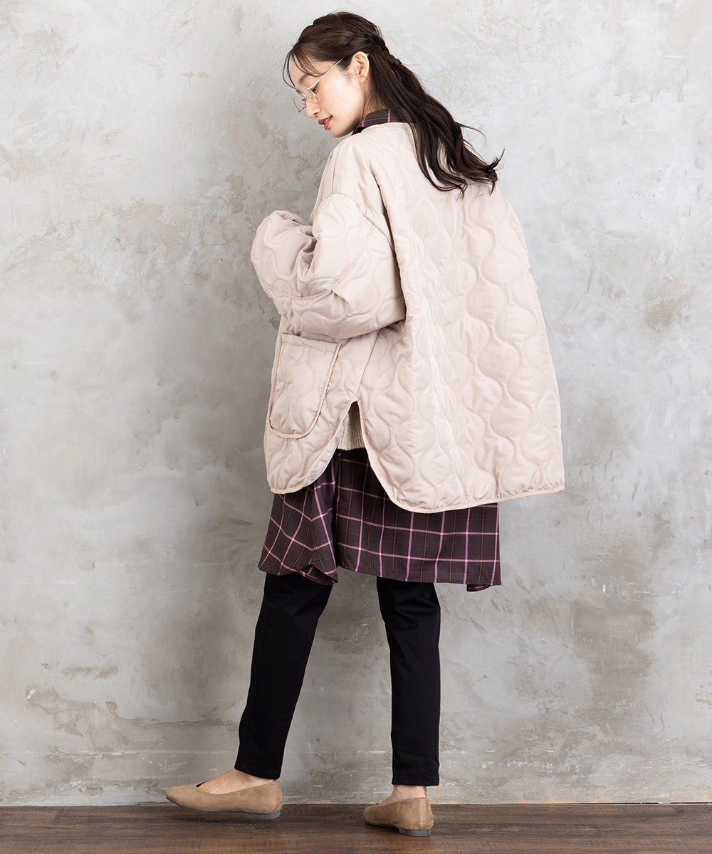 【sabstreet bis】【web限定】 中綿キルティングジャケット【先行予約】